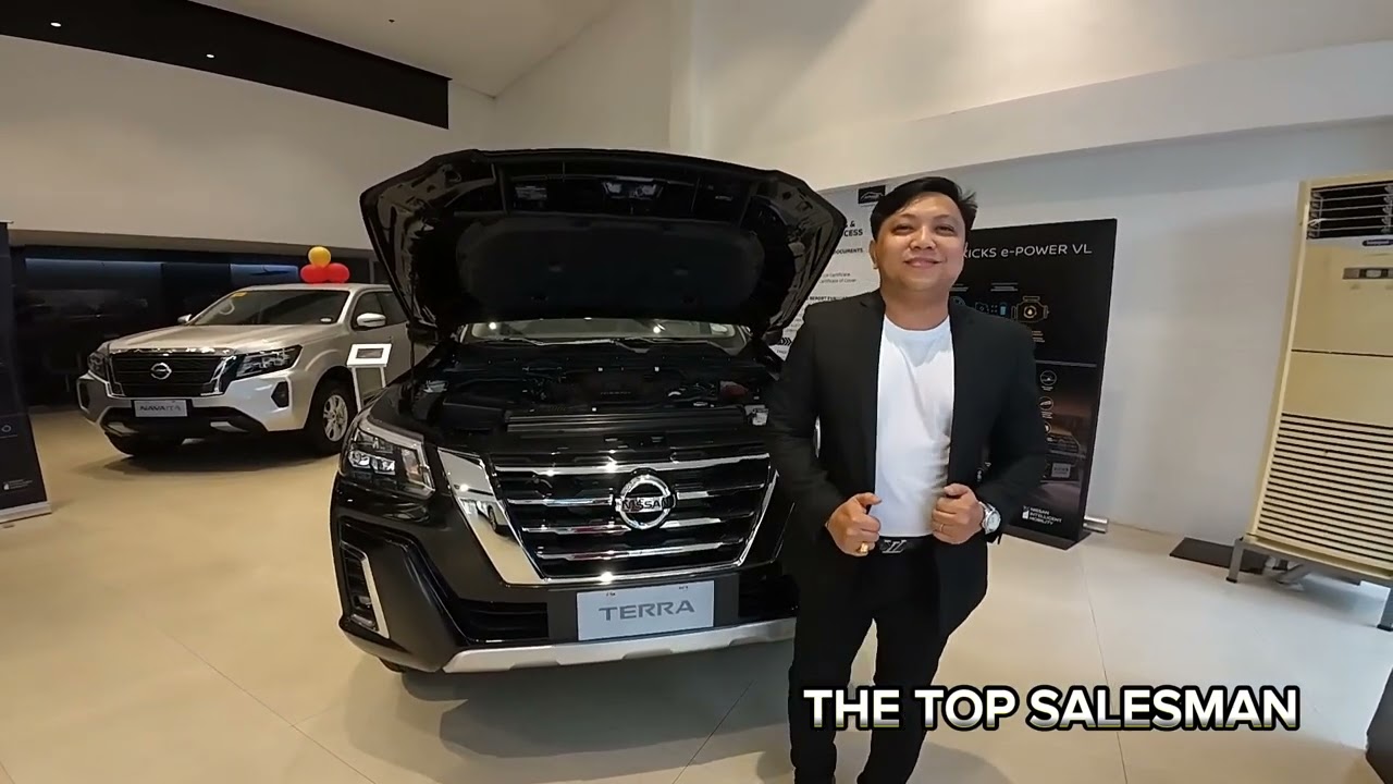 2024 NEW NISSAN TERRA EL 4X2 MANUAL TRANSMISSION GALAXY  BLACK