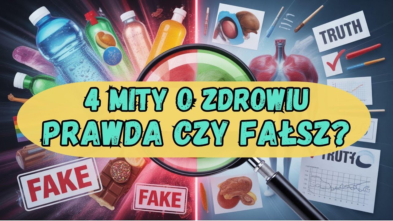 4 Popularne Mity o Zdrowiu - Prawda czy Fałsz? | Debunking | #debunkingmyths #food #nauka