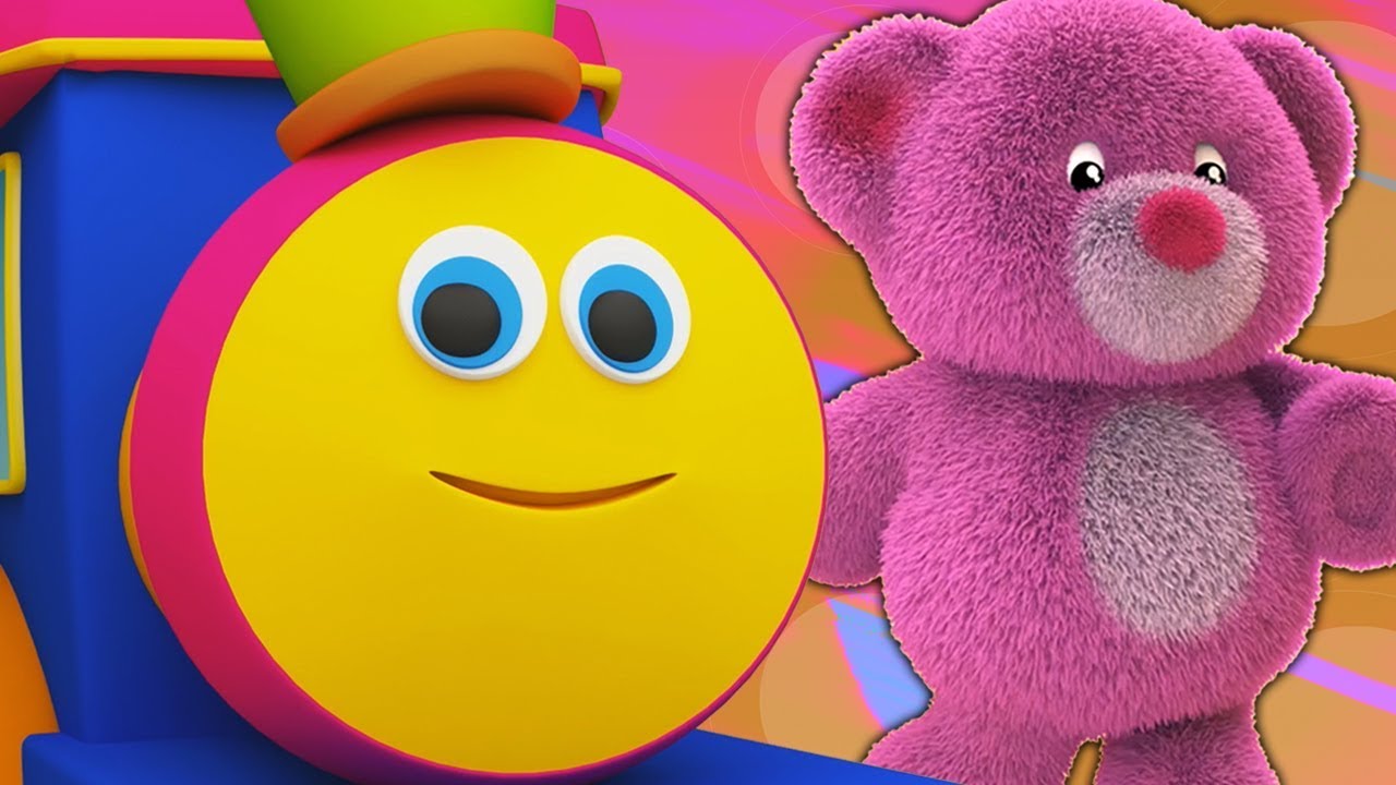 Bob le train | Nounours se retourner | comptines | chansons pour enfants | Teddy Bears Turn Around