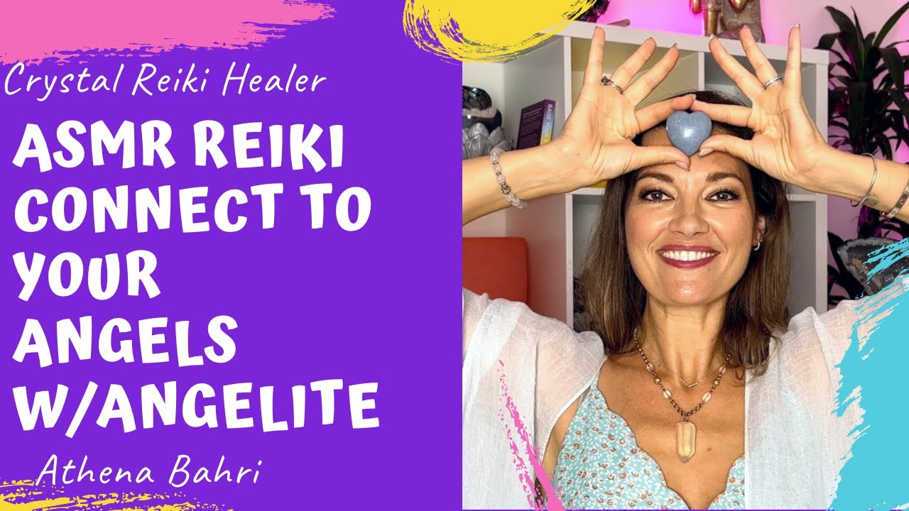 ASMR Reiki | Connecting To Your ANGELS | #crystalreikihealer