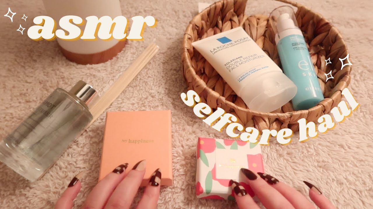 ASMR Self-Care Haul✨Hey Happiness💍 Office Accessories👩‍💻 Skincare🧴(soft-spoken)