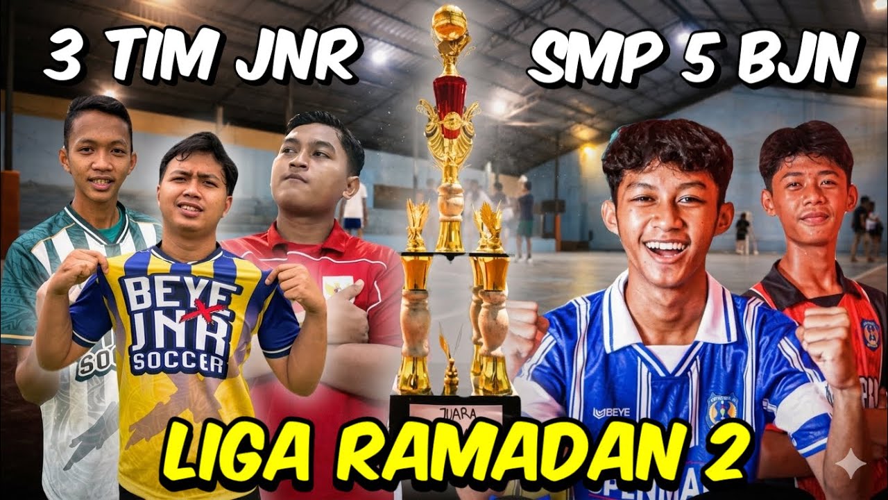 LIGA RAMADAN 2 JNR SOCCER DI TAHUN 2026🤩🔥 ADA TIM SMP BARU YANG IKUT!! 