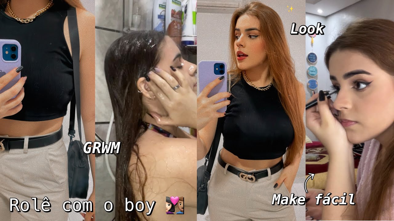 SE ARRUME COMIGO PRA SAIR COM O BOY👩🏻‍❤️‍👨🏽✨