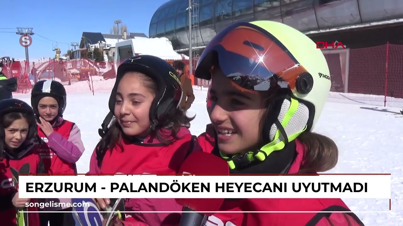 Erzurum - Palandöken heyecanı uyutmadı