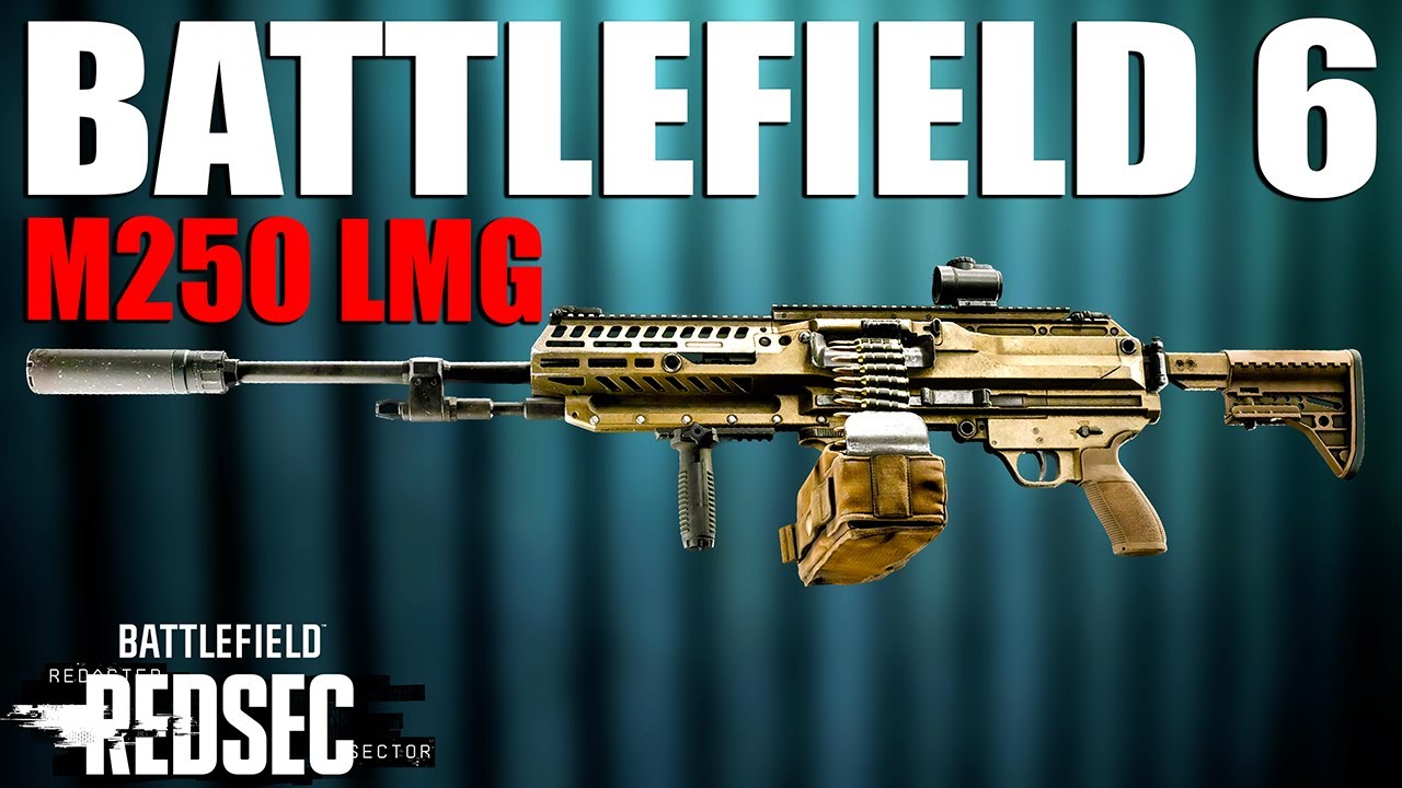 Die M250 ist die einzige Waffe, die du in REDSEC brauchst!
