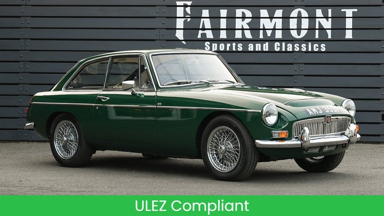 Восстановленный MGC GT 1968 года с гайками и болтами для прогулки и вождения