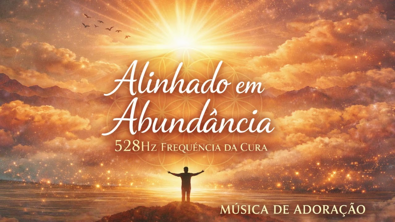 Alinhado em Abundância | Louvor em 528Hz para Plenitude e Paz Interior