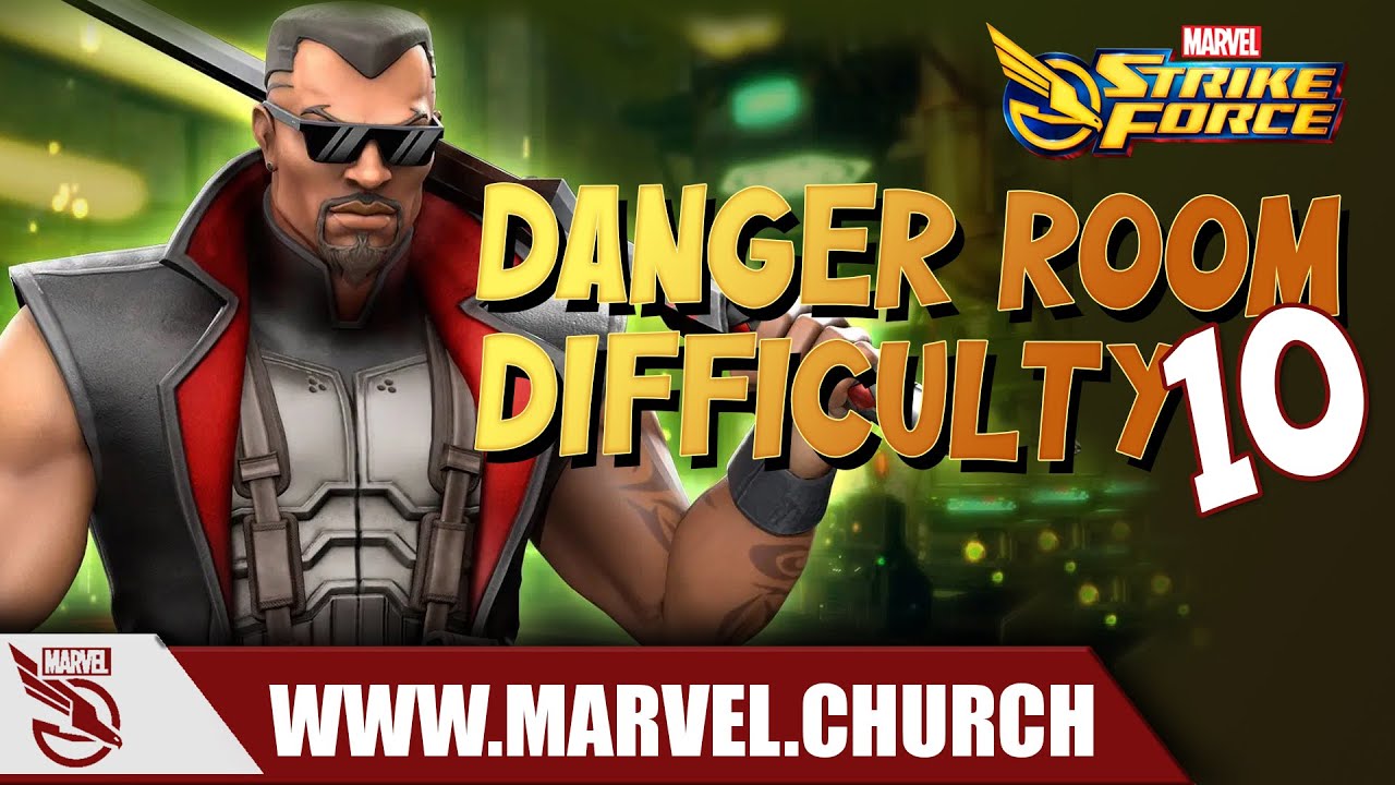 How to beat Danger Room Difficulty 10 | Marvel Strike Force | Marvel Church
