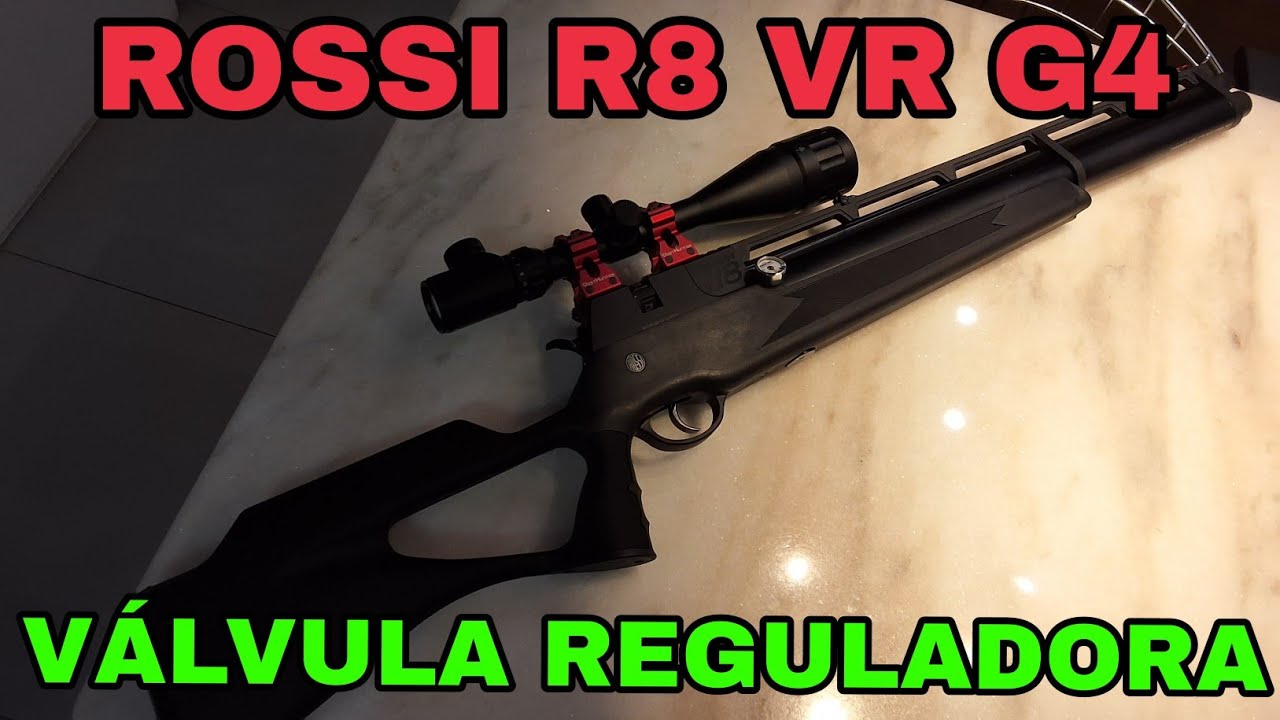 ROSSI R8 VR | G4 BLACK 5.5 | Modelo novo com válvula reguladora.