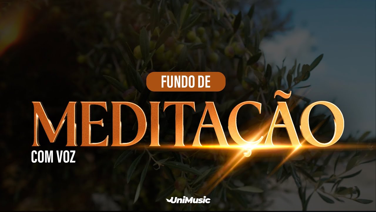 Fundo Meditação 4k (Com Voz) -  2024 | Com Versiculos bíblicos | Antes da reunião