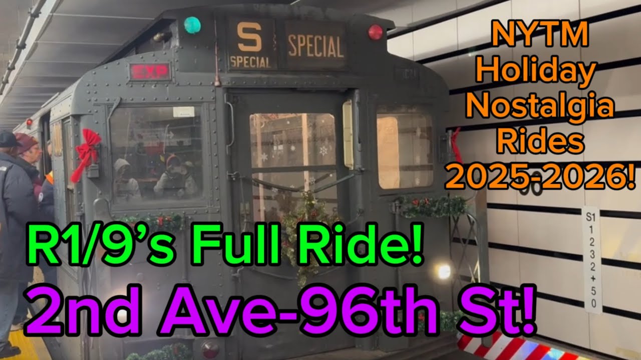 Full Ride On The R1/9’s 2nd Ave-96th St!l