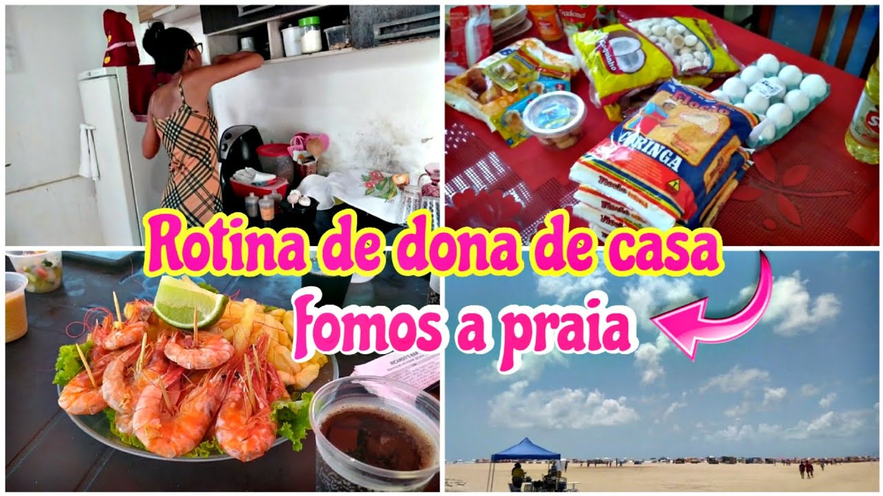 Vlog dona de casa real | fomos a praia em família | repondo o que estava faltando ✨🥰🏖️