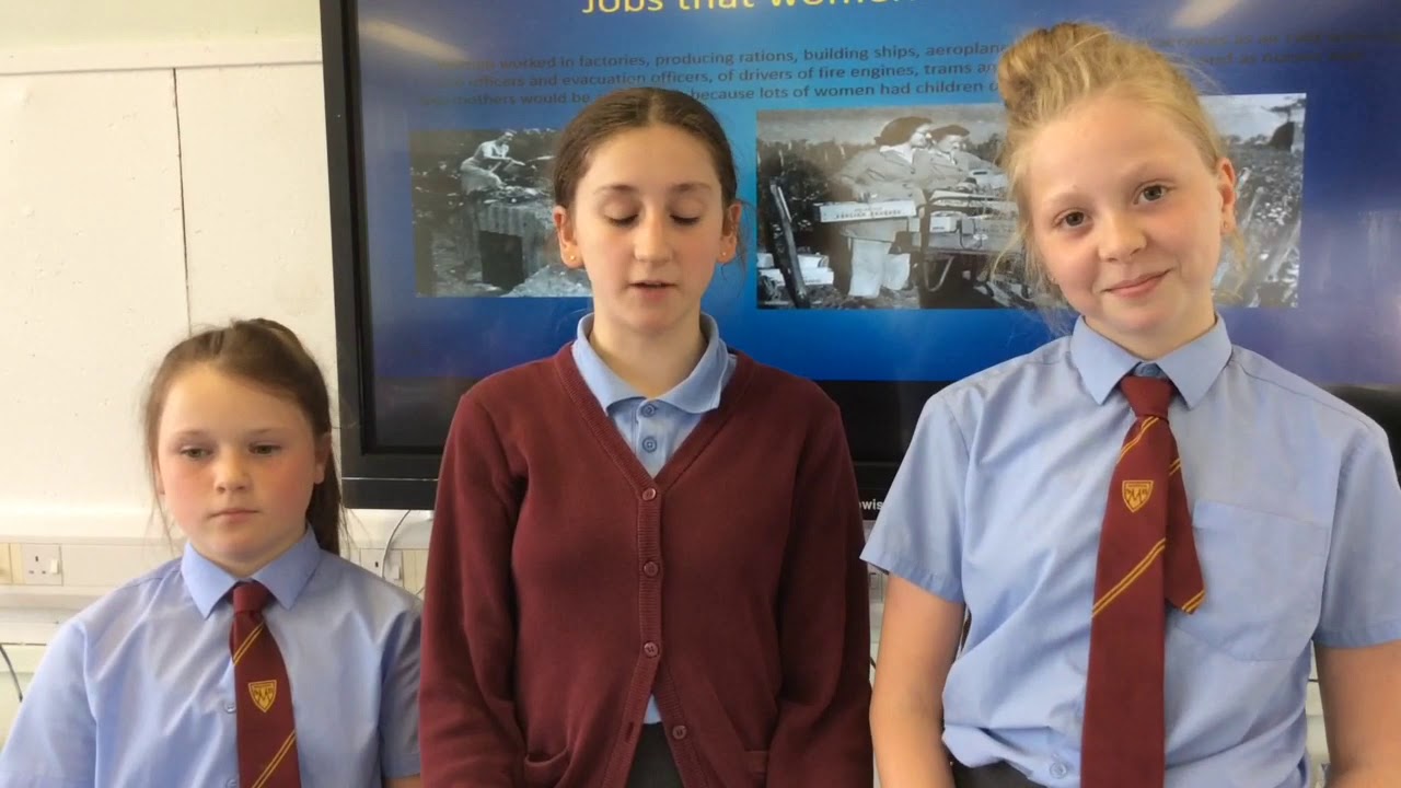 Primary 7 WW2 Home front in Scotland informational video. May 2019.