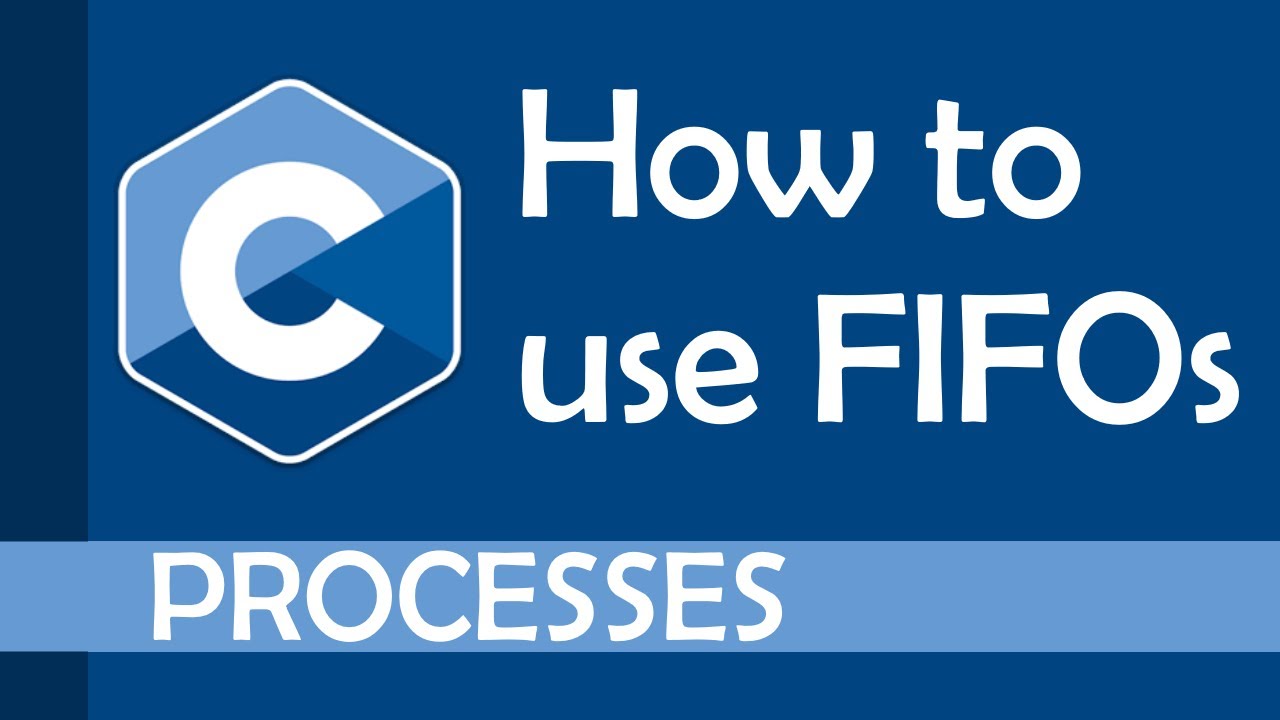 How to use FIFO files to communicate between processes in C