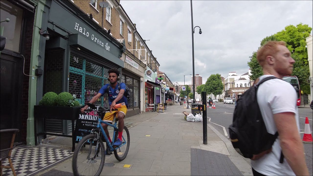 Secret Walk on Shepherds Bush Road from Hammersmith to O2 Shepherds Bush Empire [4K UHD]