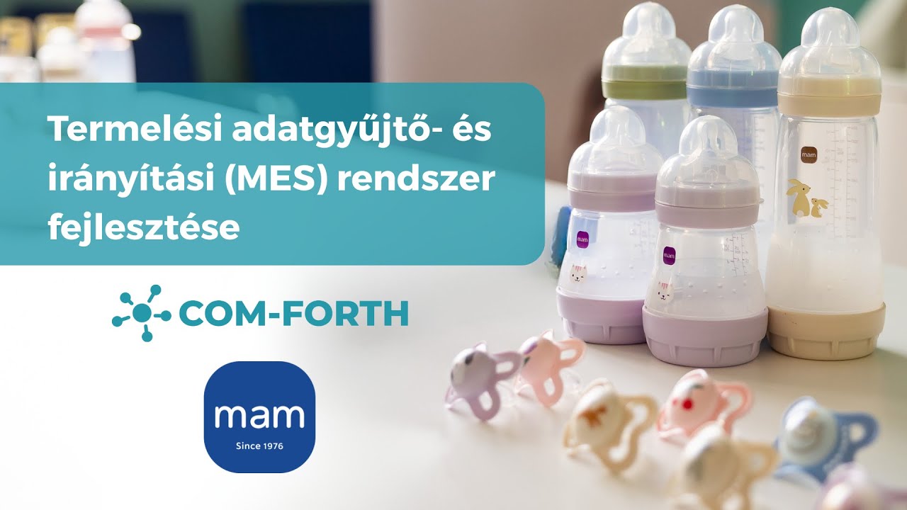 Termelési adatgyűjtő- és irányítási (MES) rendszer fejlesztése a Com-Forth Kft. közreműködésével