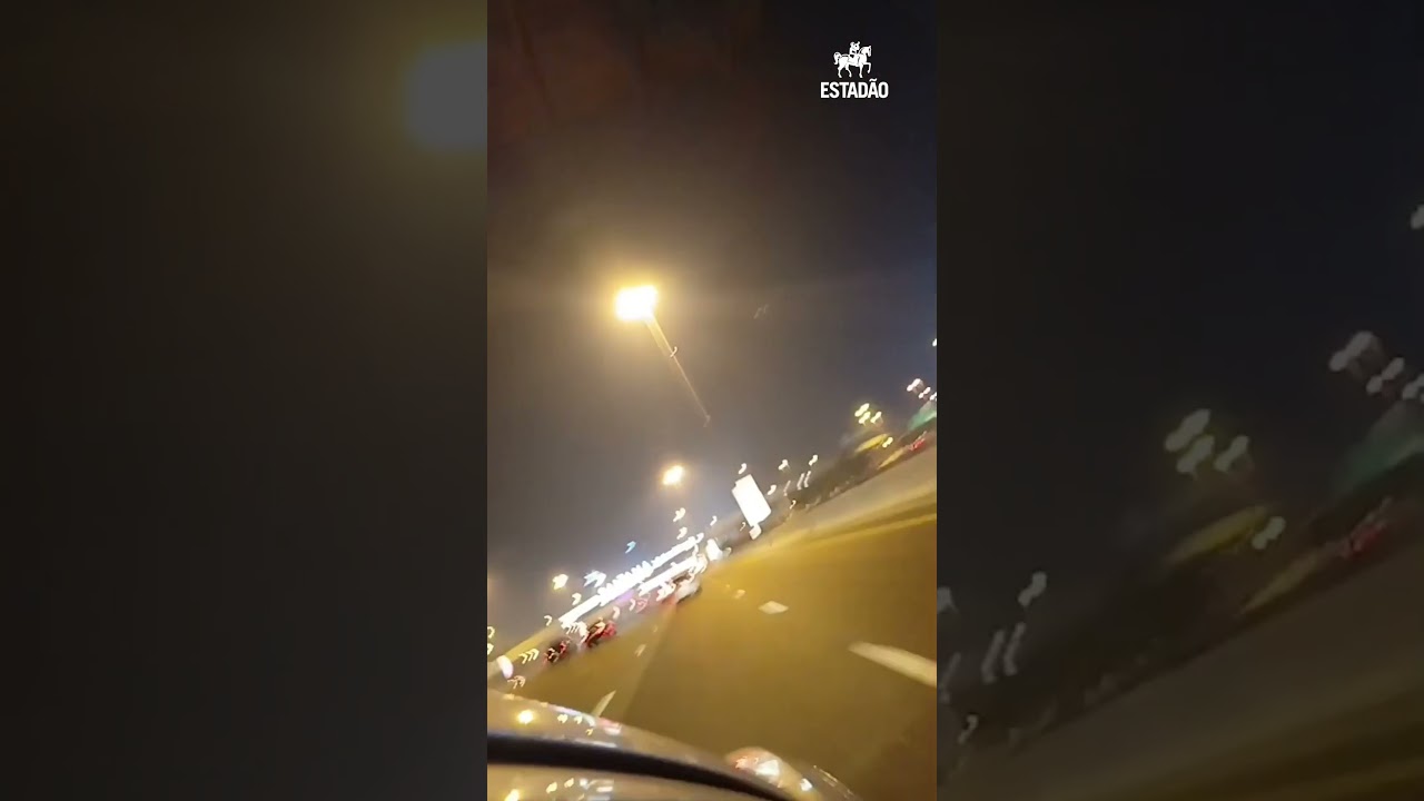 Fam&iacute;lia brasileira est&aacute; em Dubai e tem v&iacute;deos de m&iacute;sseis interceptados