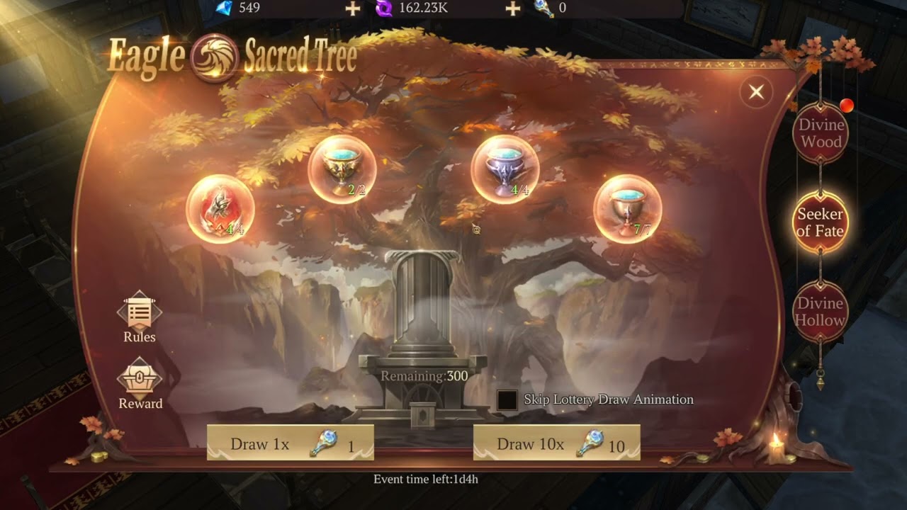 MU DARK EPOCH | EAGLE EVENT | NETHERWORLD EAGLE KING