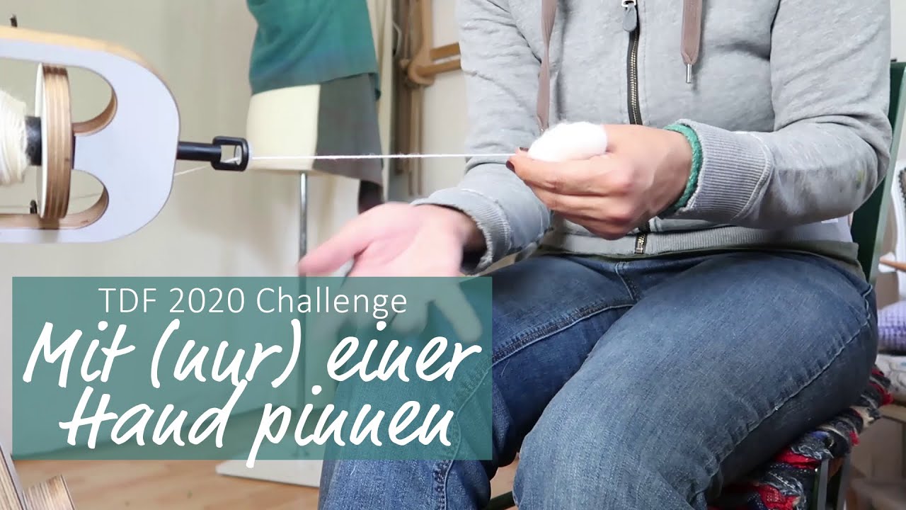 Mit nur einer Hand spinnen | TDF 2020 2. Challenge