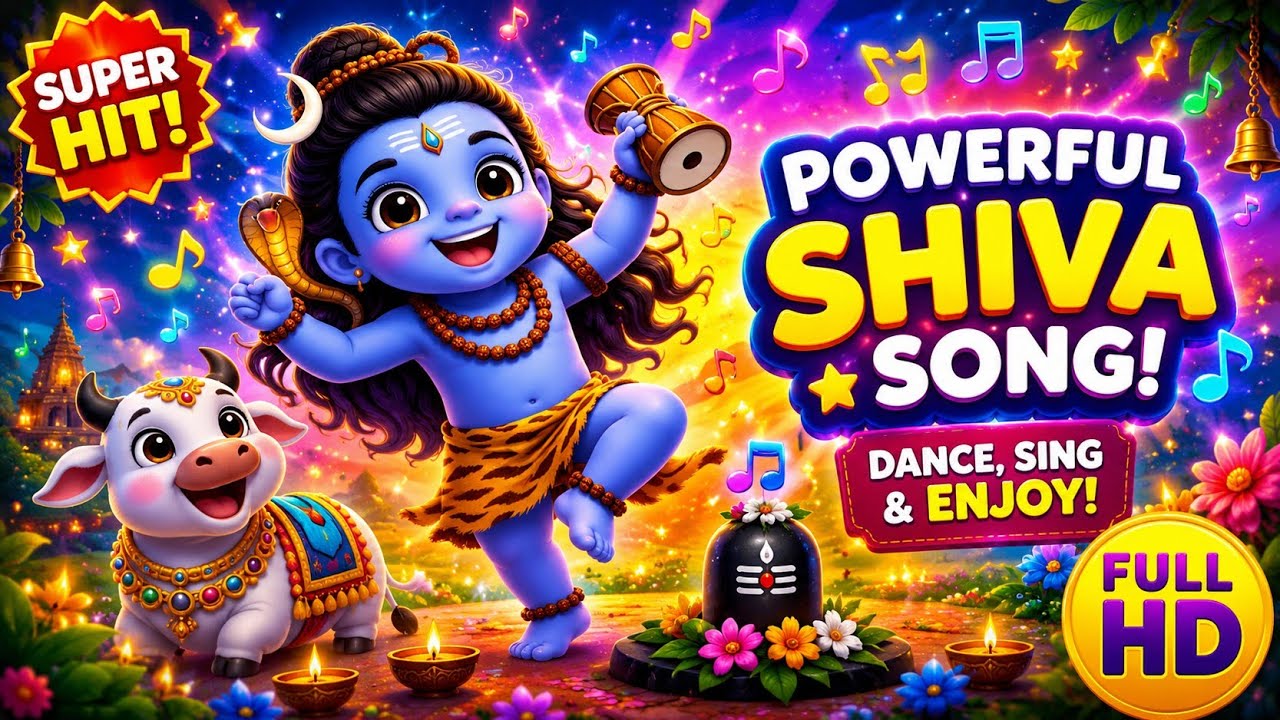 శివ శివ శంకరా | Powerful Lord Shiva Song for Kids | Telugu Devotional Song | BP Kids