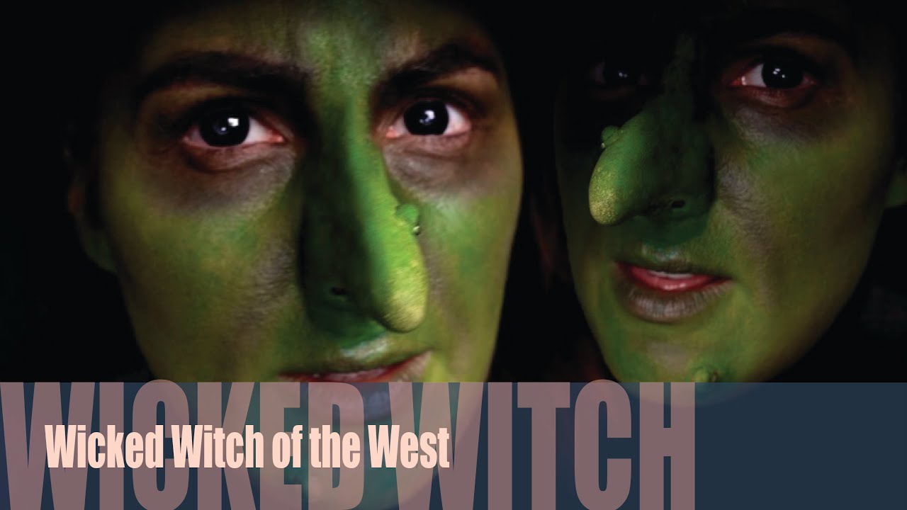 WICKED WITCH Makeup (The Wizard of Oz) - Halloween Makeup Transformation
