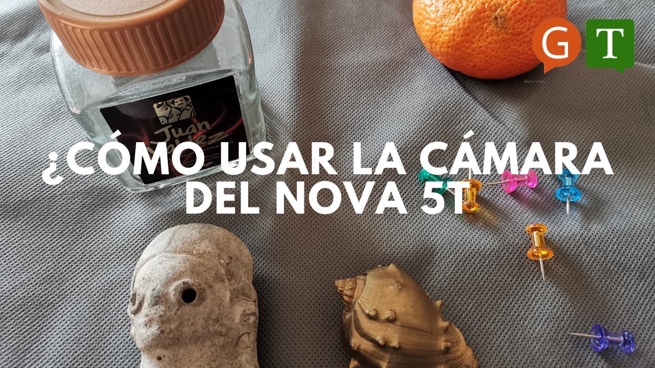 Cómo usar la cámara del Nova 5T