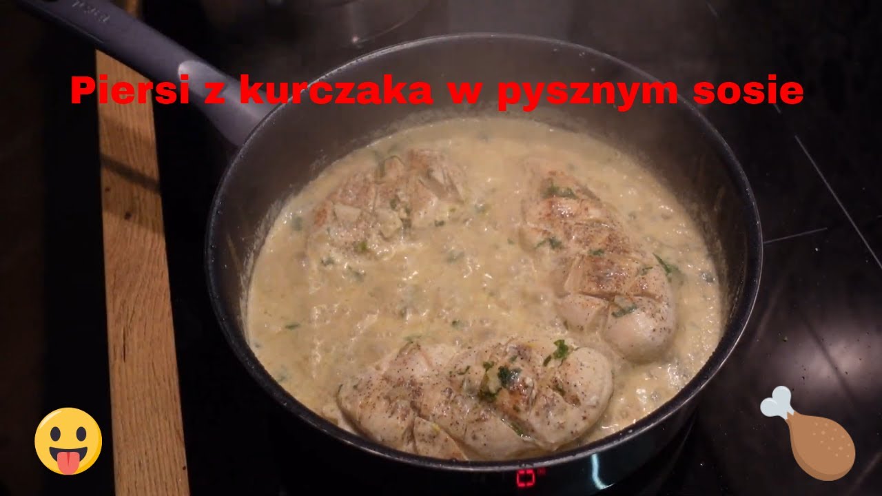 Pomysł na szybki obiad z piersi kurczaka