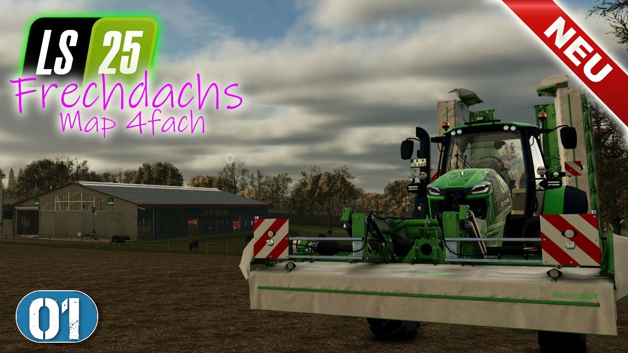 LS25 🚜 #01 👨‍🌾  Frechdachs Map 4fach | Multiplayer | Farming Simulator 25 | PC | deutsch