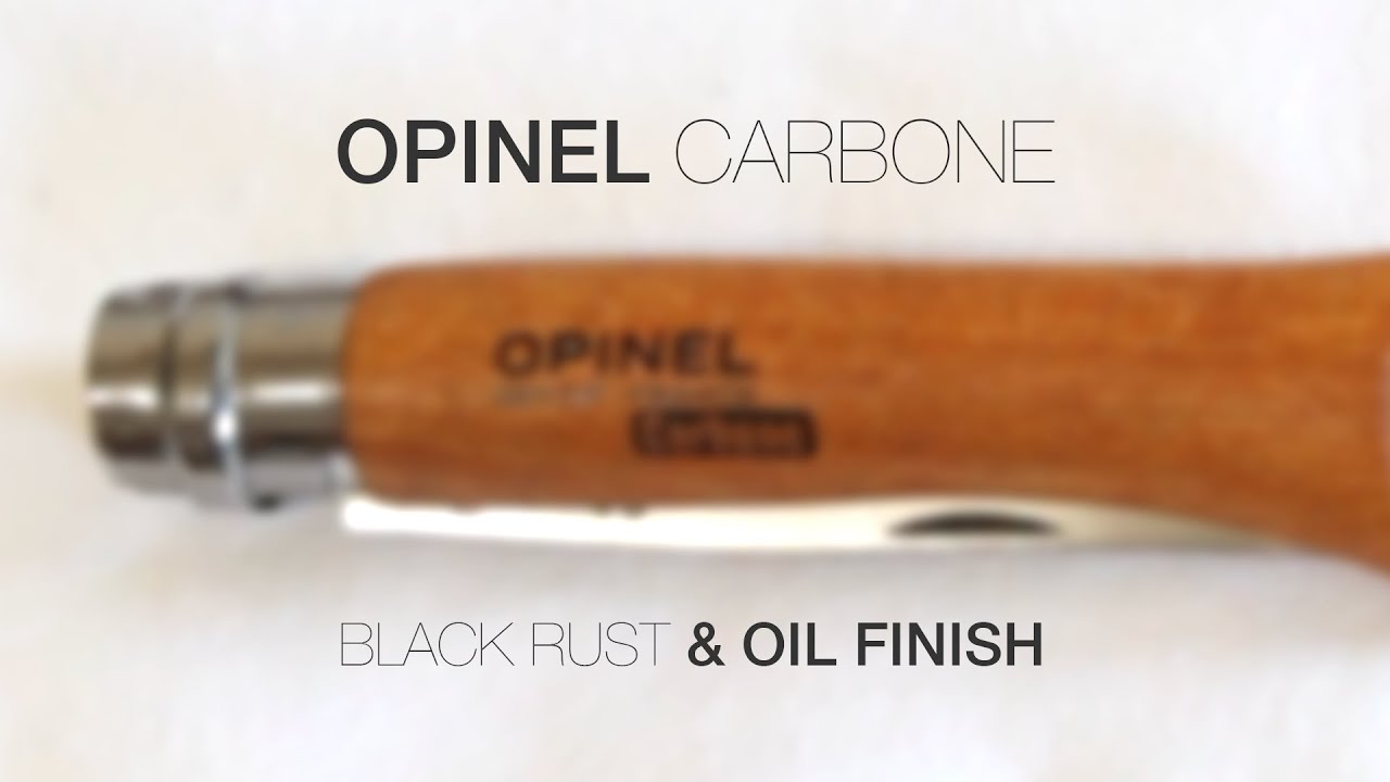 OPINEL 黒錆加工＆オイル仕上
