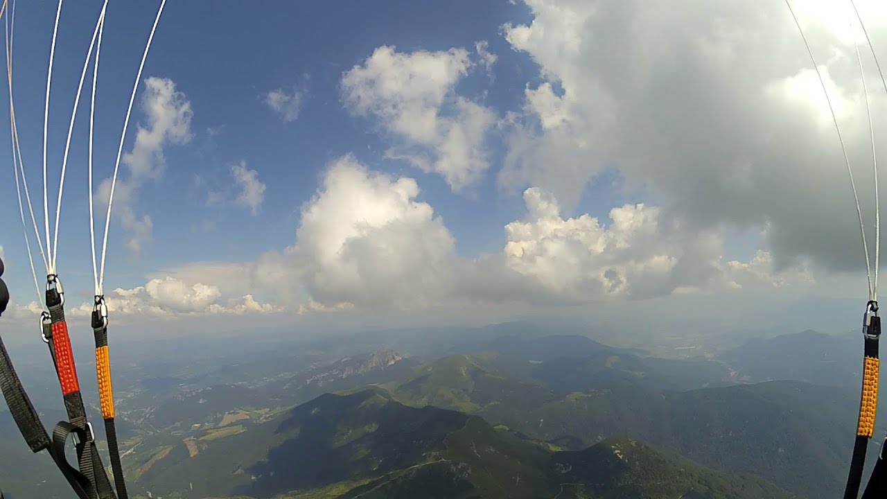 [FULL FLIGHT] PARAGLIDING Martinske Hole - Vratna 2020-08-09