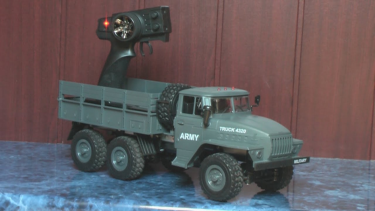 RC.WPLSoviet URAL.1/16-Это прорыв от WPL. Обзор.