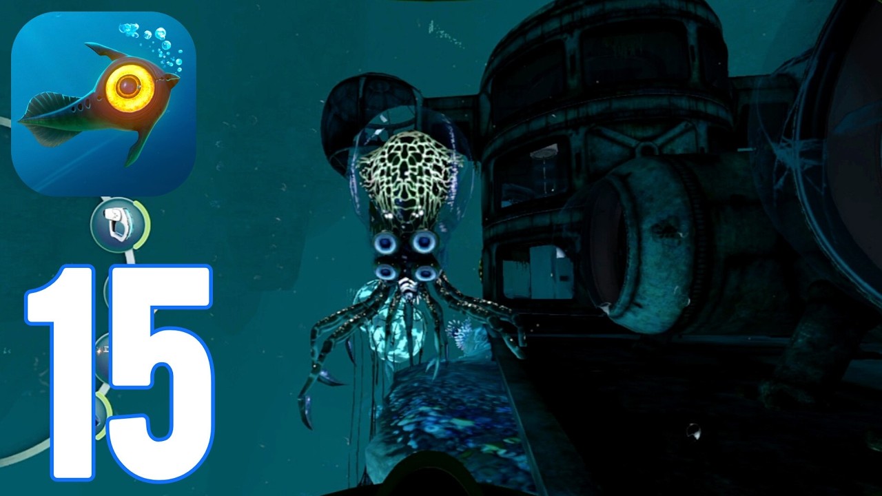 Subnautica Mobile - Gameplay Walkthrough Part 15 - Degasi Base (ios,Android)