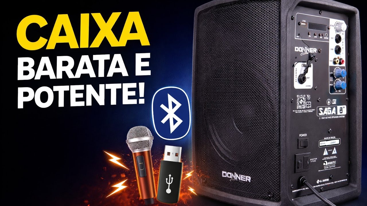 “Essa caixa de som barata está surpreendendo”