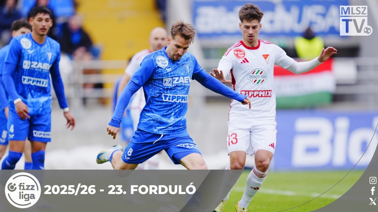 ZTE FC – DVSC | 1-1 | (1-0) | Fizz Liga | 23. forduló | MLSZTV