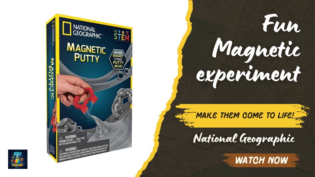 Magnetic Putty in Action! Watch It Come to Life!