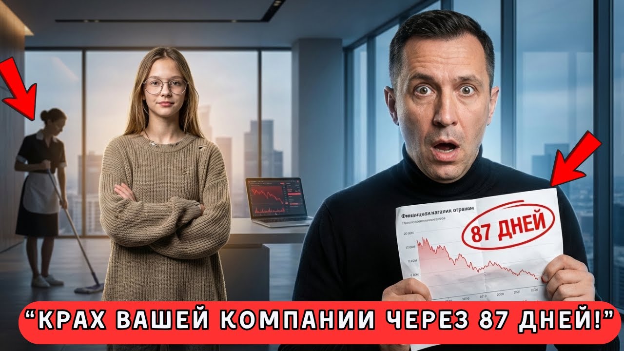 БАНКРОТСТВО компании через 87 дней! —  сказала нищая девочка миллиардеру. Когда он ПРОВЕРИЛ расчёты