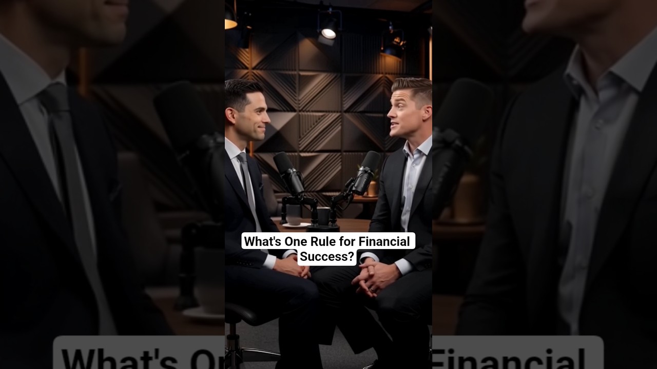 One Rule for financial Success,🚀