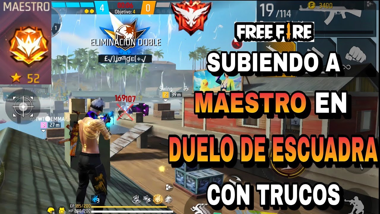 JUGANDO CON TRUCOS PARA DUELO DE ESCUADRAS PARA LLEGAR A MAESTRO/ TEMPORADA 26