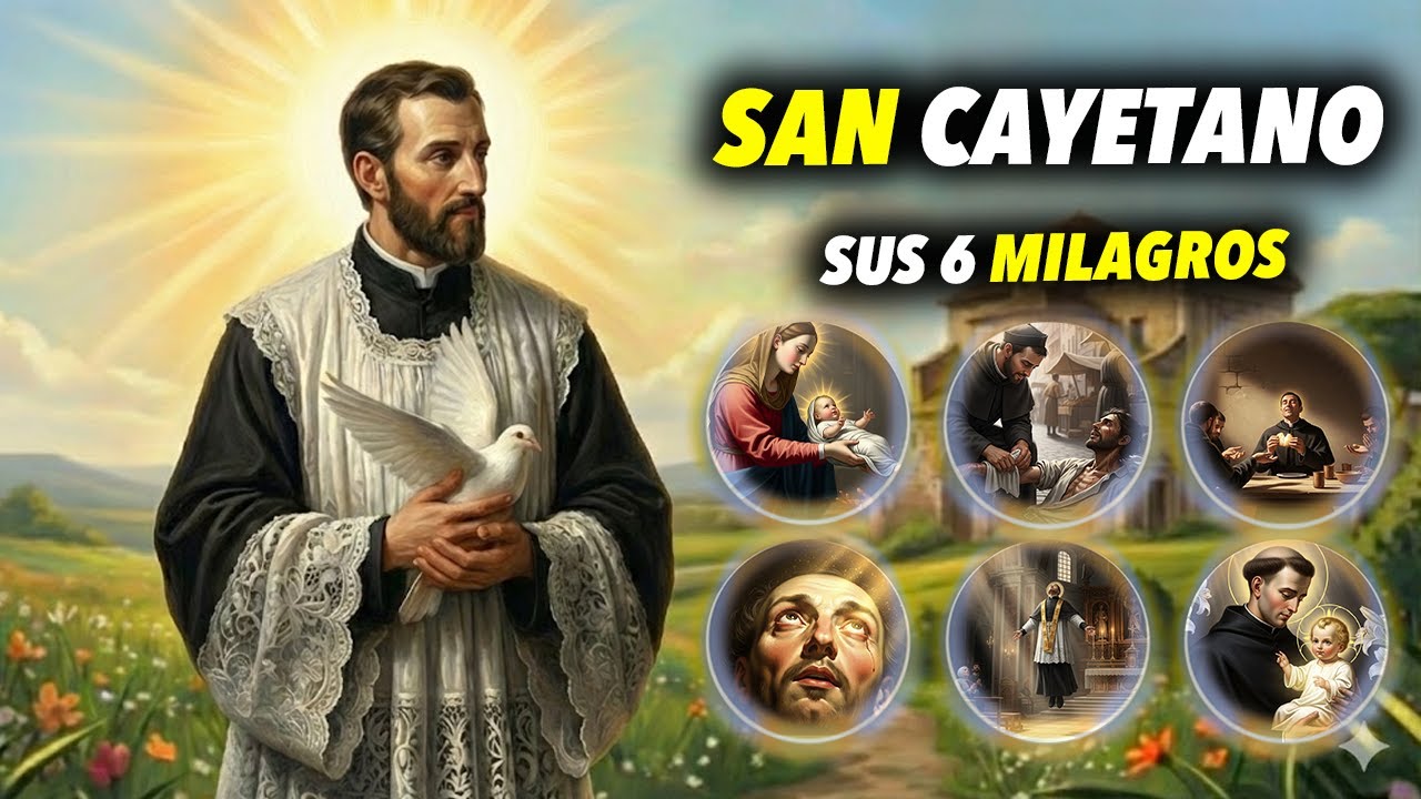👶 SAN CAYETANO ✝️: Los 6 Milagros Más Asombrosos | Historias de Santos 📜