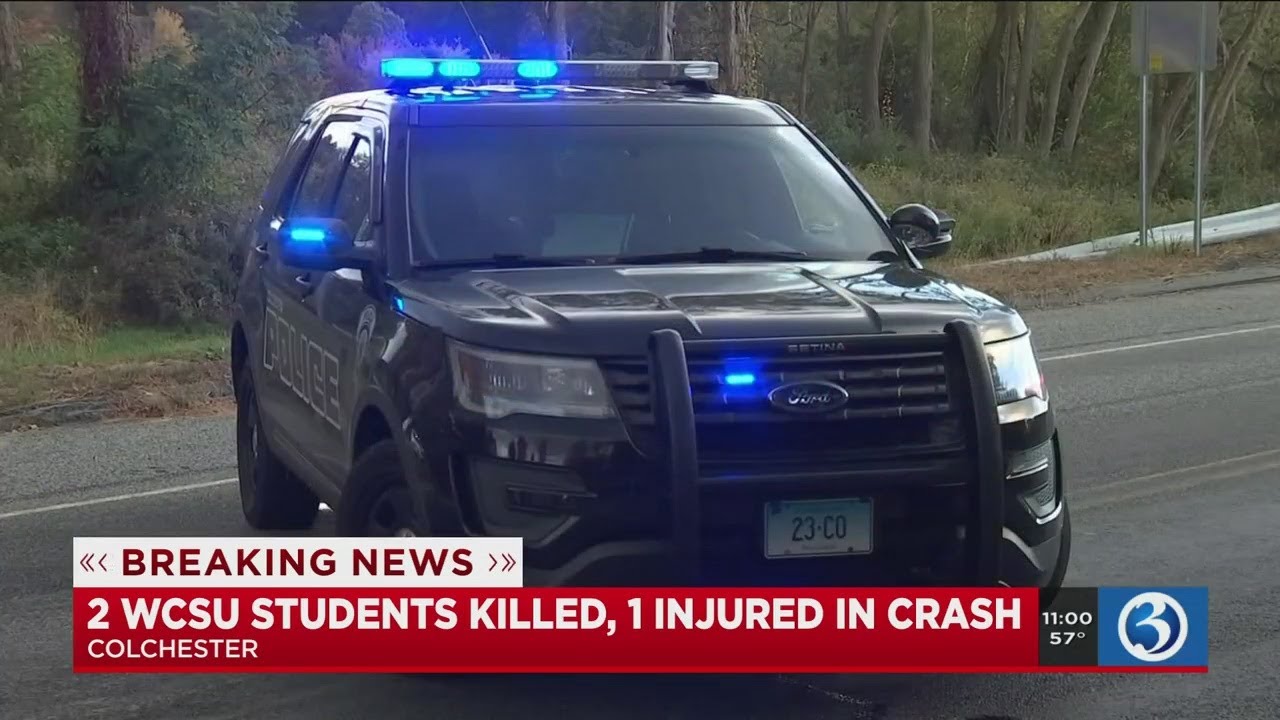 Video: Colchester crash leaves 2 WestConn lacrosse players dead, one injured