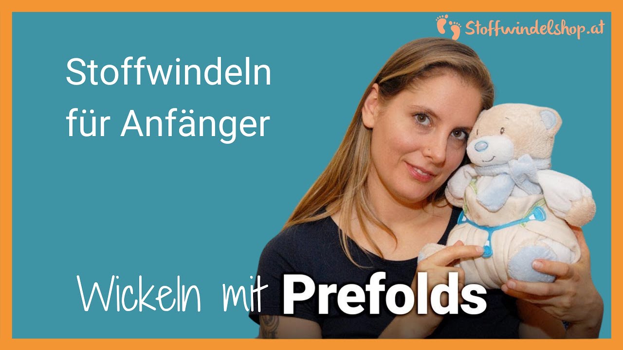 Prefolds falten - Günstiges & Einfaches Wickeln mit Stoffwindeln -  | Stoffwindeln für Anfänger