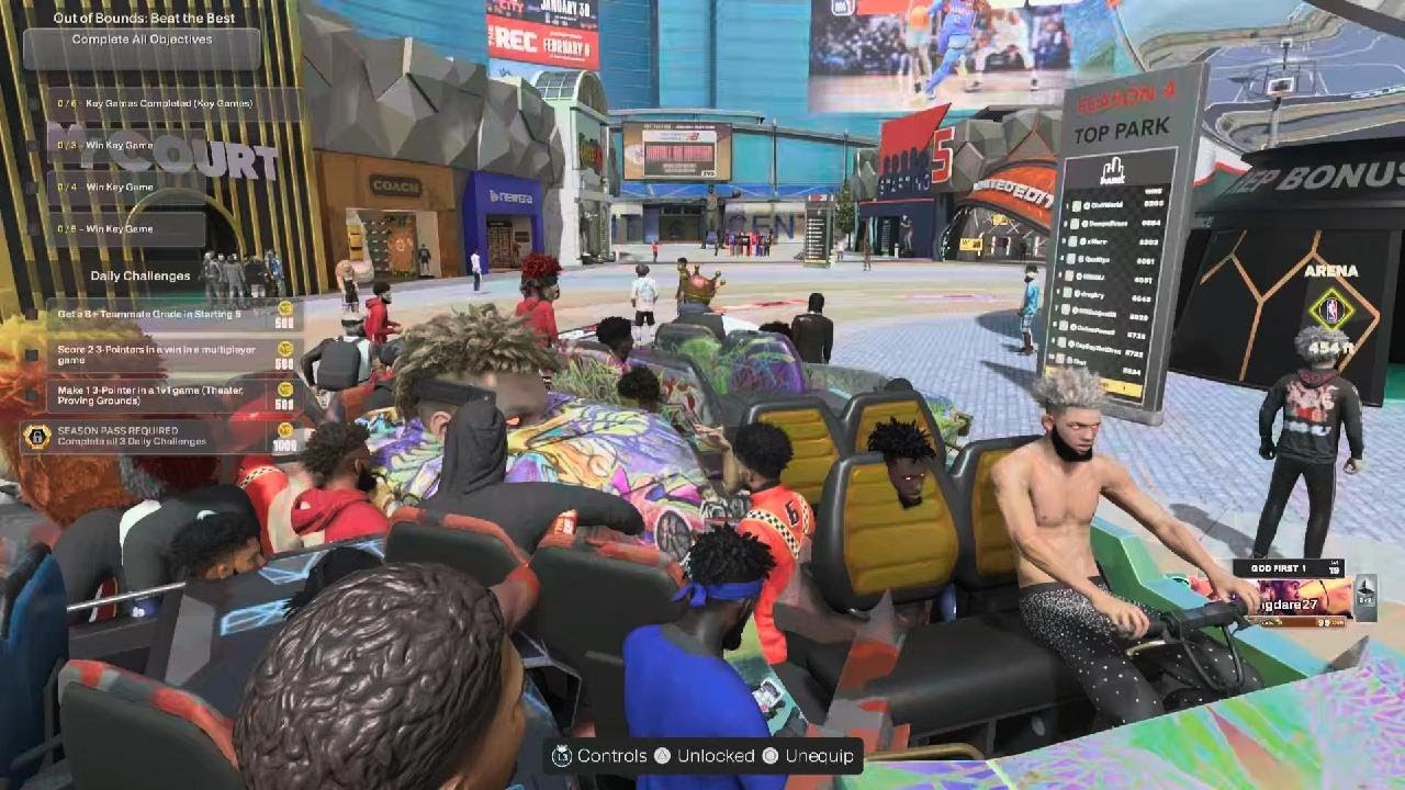 NBA 2K26 in lobby with @aceslammmm!