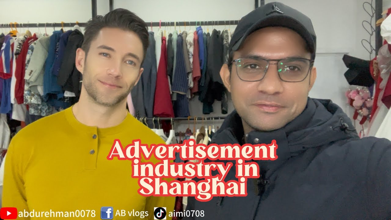 Advertising industry in Shanghai. #vlog #model #modeling #commercialshoot #advertisement #viral