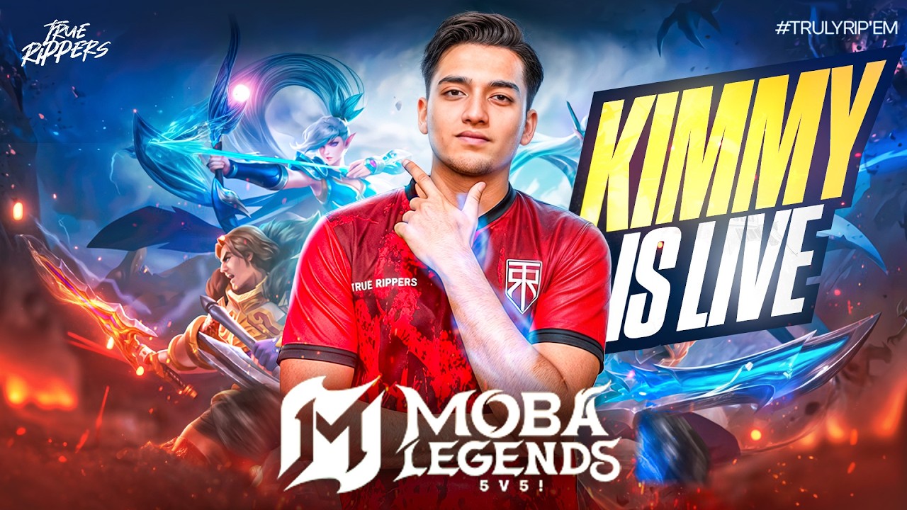 Excited for MLMS??  | MOBA LEGENDS 5V5 | TR KIMYY IS LIVE