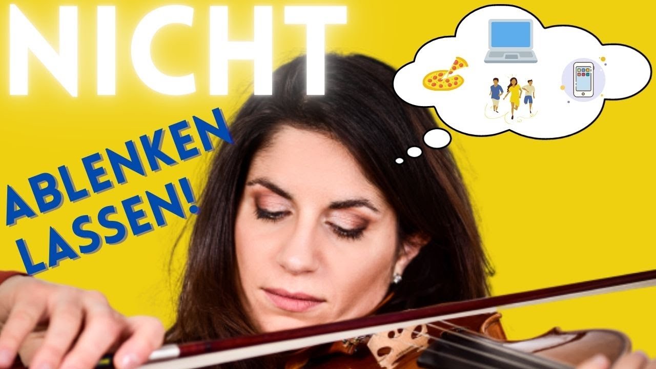Besser lernen! Nicht ablenken lassen! - Lerntipps für Instrument üben / Fokus behalten