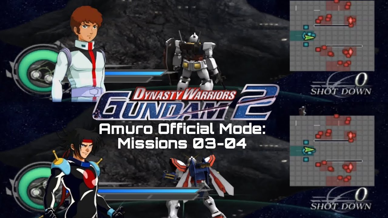 Amuro Official Mode #2 - Dynasty Warriors Gundam 2 - Co-op Multiplayer Gameplay - AetherSx2