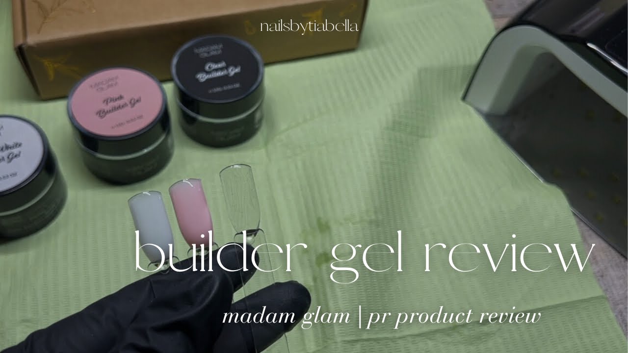 NEW Builder Gel Tutorial *My New Favourite Product* | @madamglamofficial