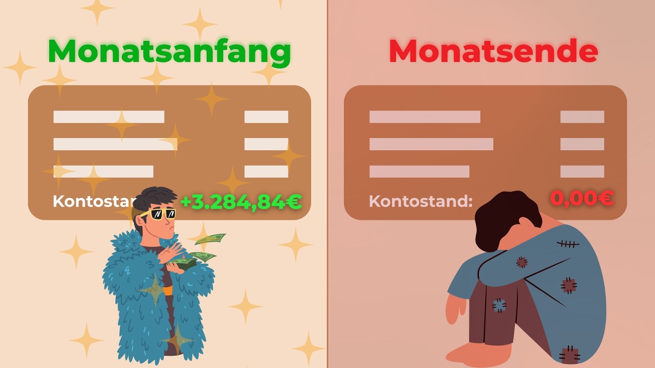 Warum dein Kontostand am Monatsende 0€ ist