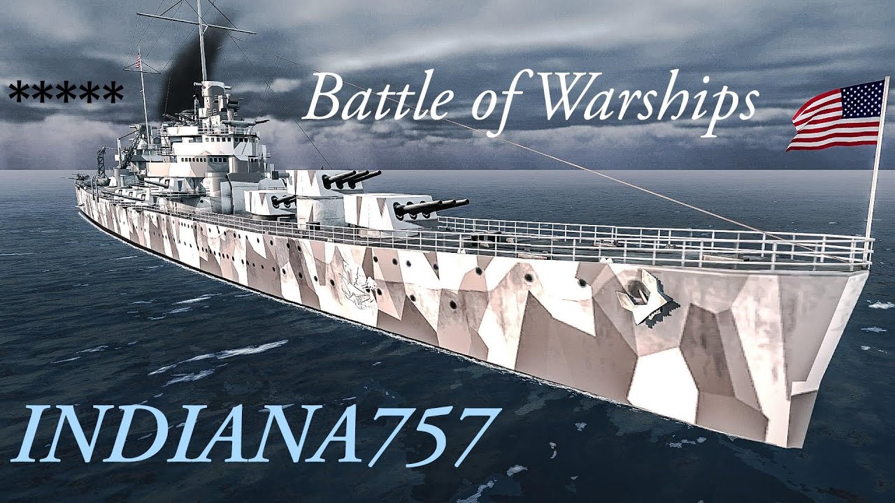 [Battle of Warships] - Uss Brooklyn: 560.613 Damage | 3 Kills | INDIANA 757 | #battleofwarships 