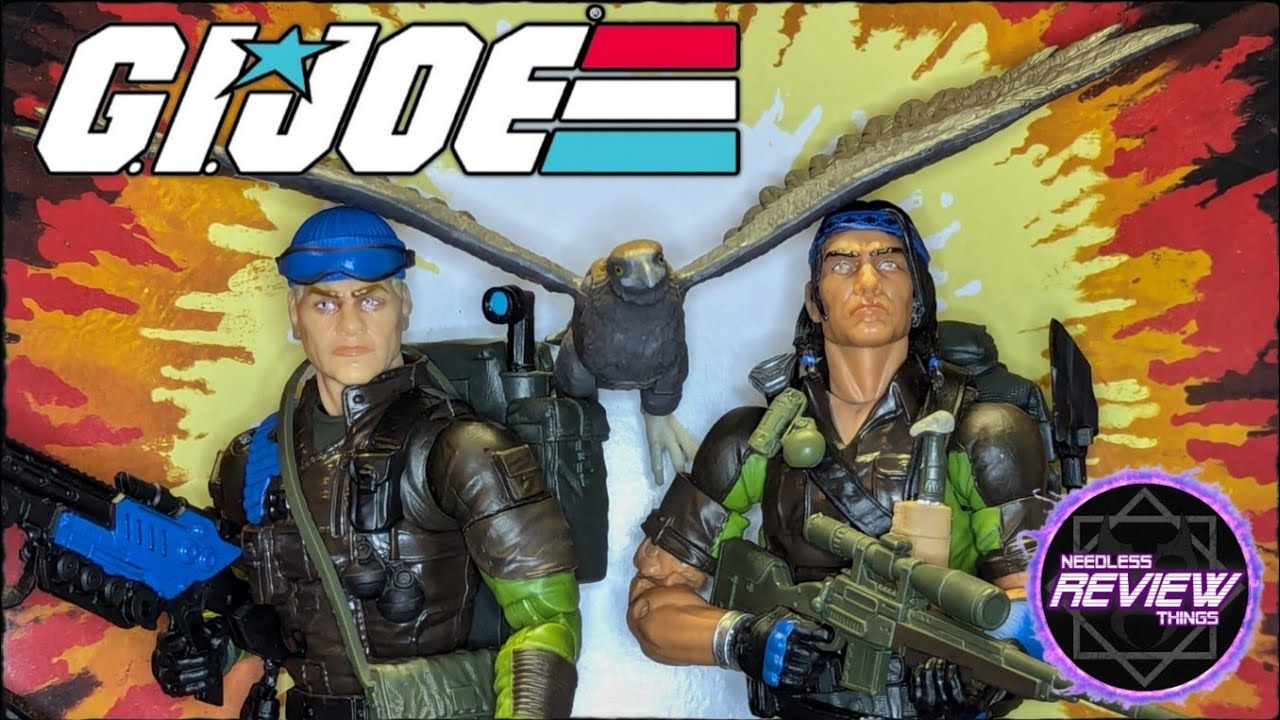 GI Joe Classified Series Mad Marauders Low-Light and Spirit Needless Unboxing